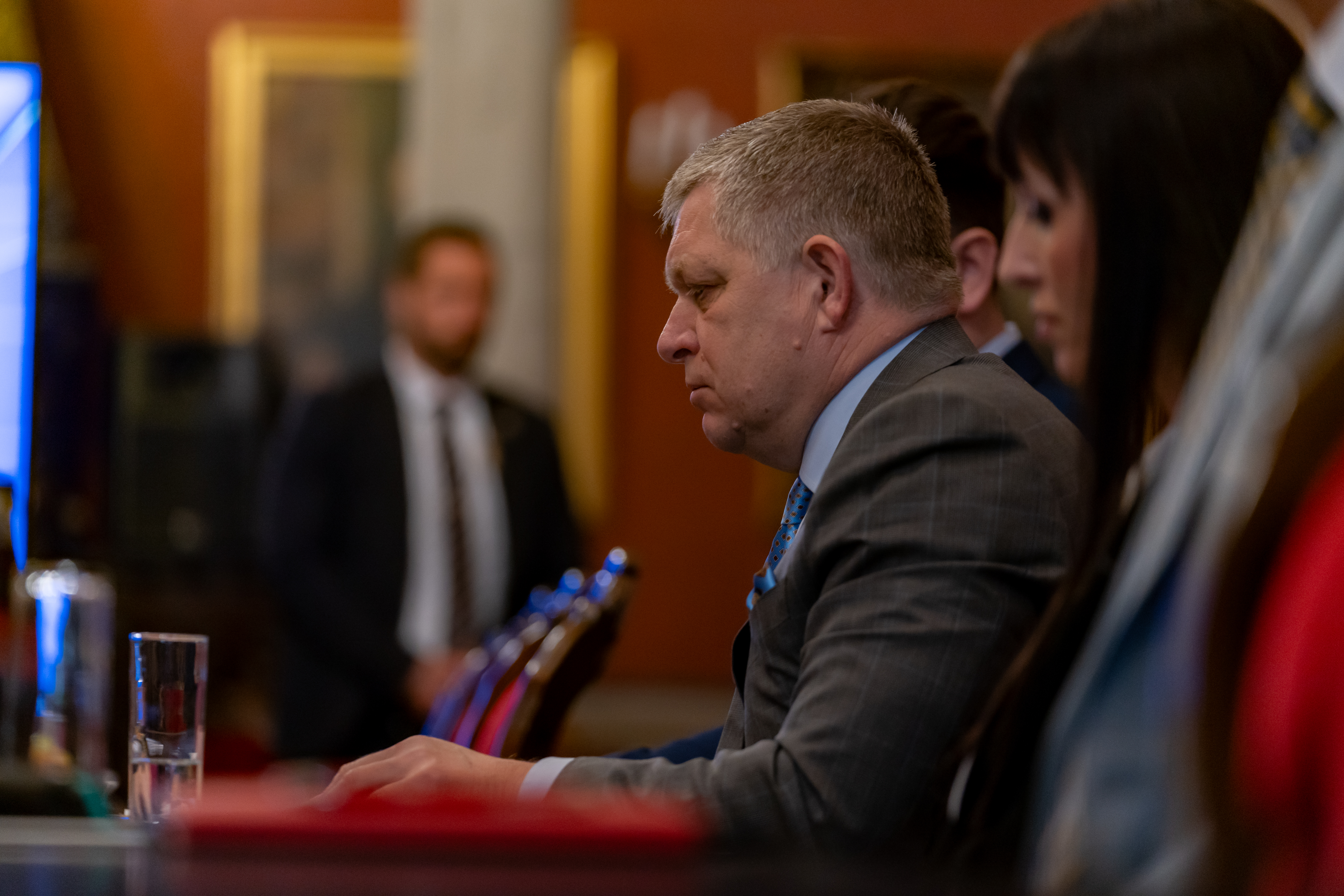 Pracovne stretnutie s predsedom Narodnej rady Slovenskej republiky-16